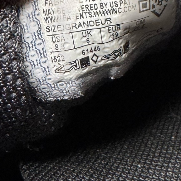 Merrell Women's Siren Edge 3 hiking shoes size 8.5 grey and pink/ orange - Picture 6 of 7